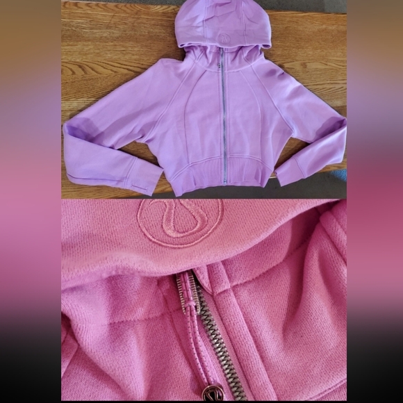 lululemon athletica Tops - Lululemon cropped scuba full zip